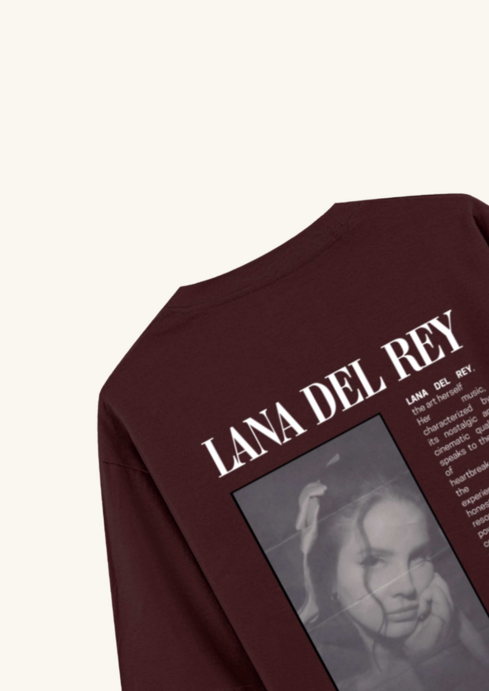LANA DEL REY OVERSIZED T-SHIRT