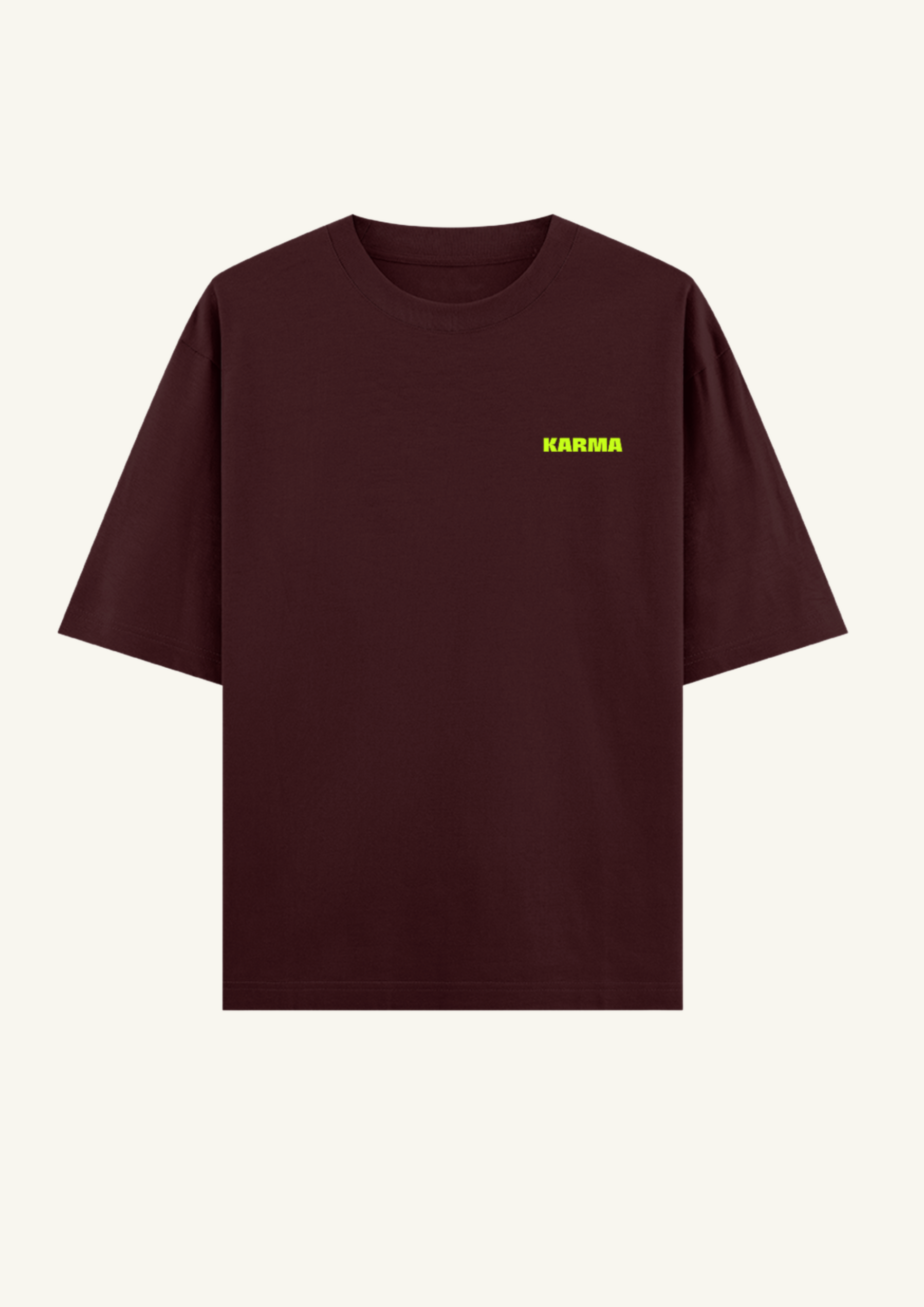 KARMA OVERSIZED T-SHIRT