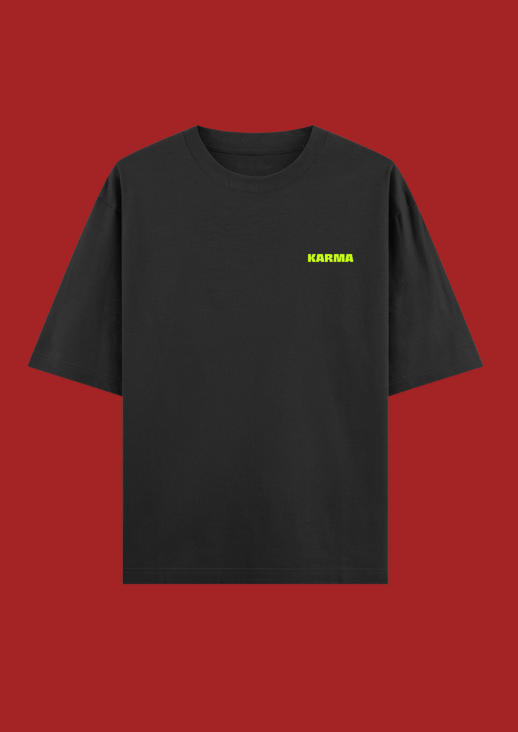 KARMA OVERSIZED T-SHIRT