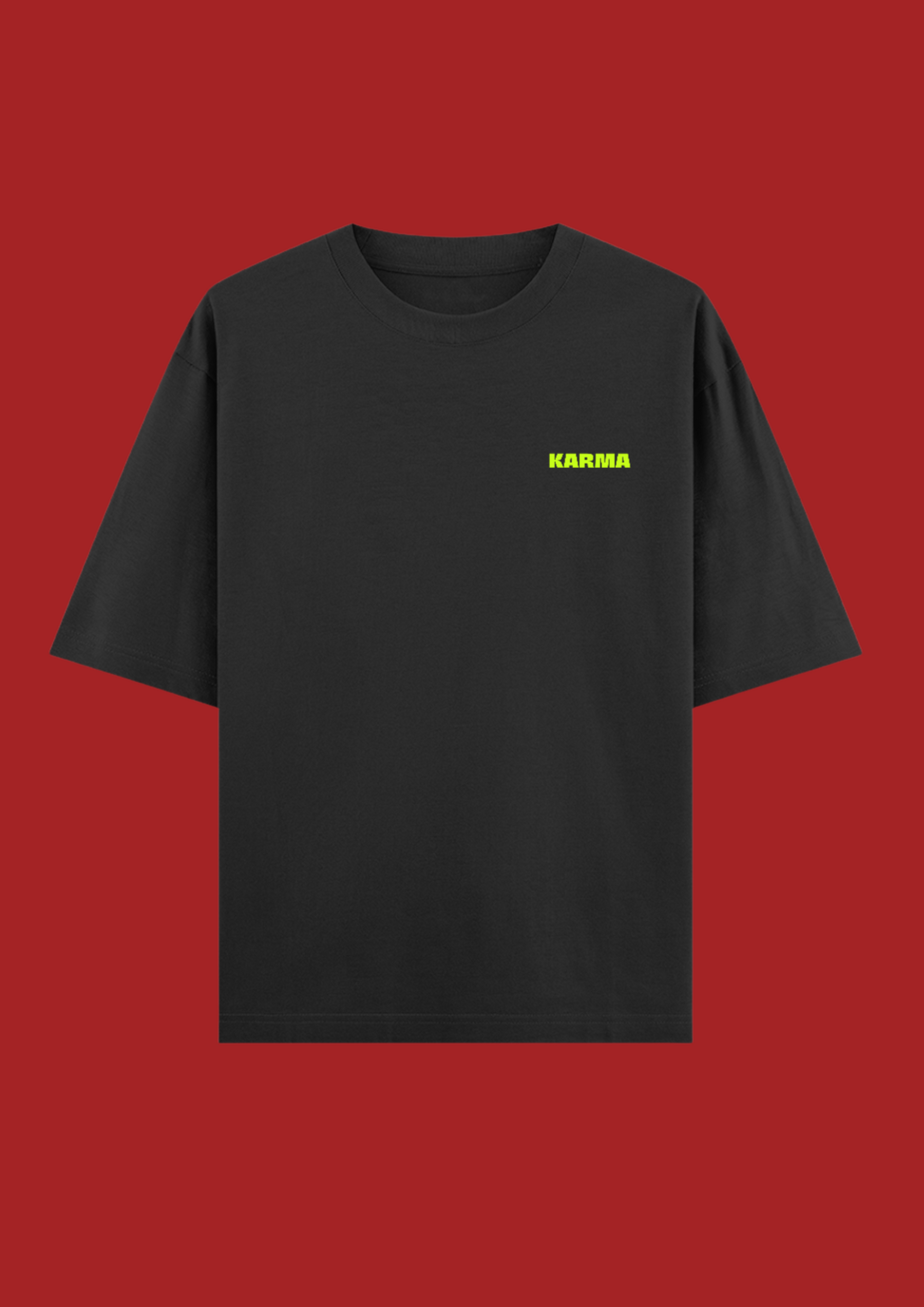 KARMA OVERSIZED T-SHIRT