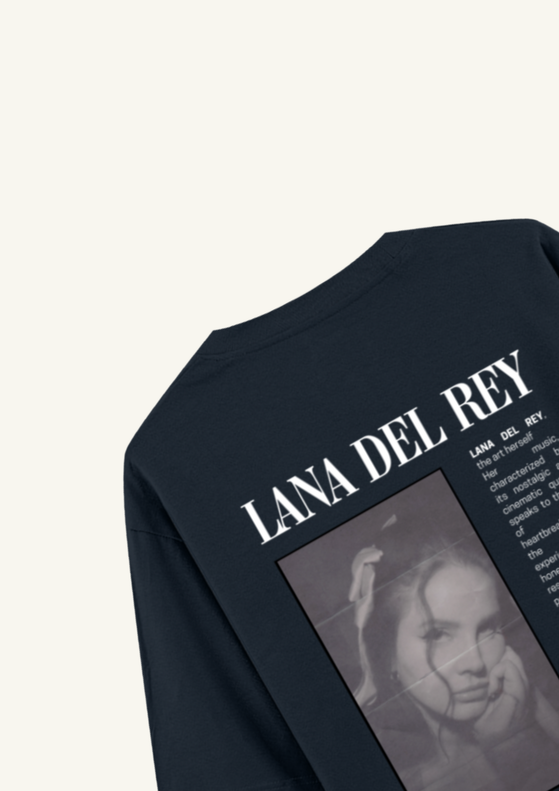 LANA DEL REY OVERSIZED T-SHIRT