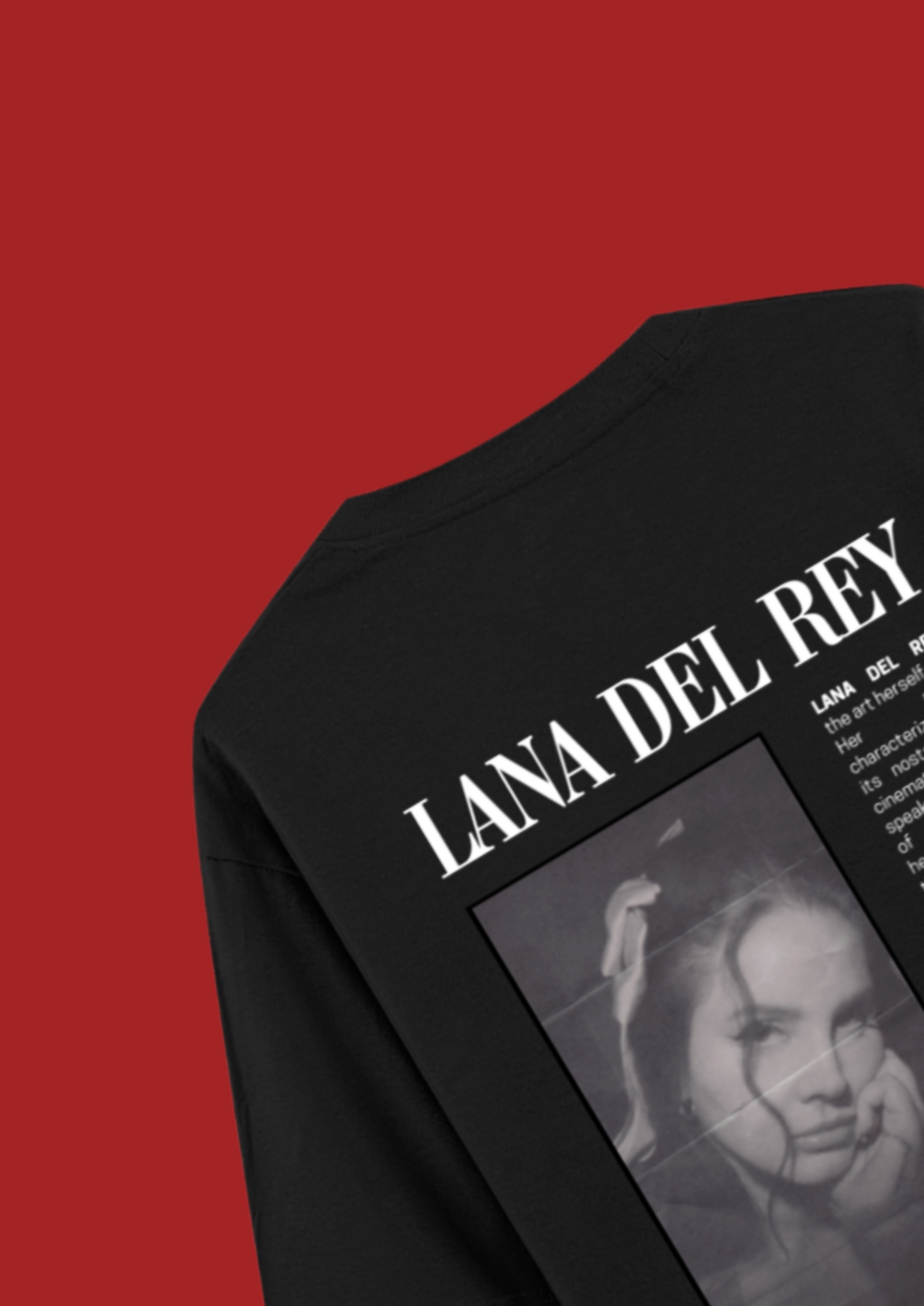 LANA DEL REY OVERSIZED T-SHIRT