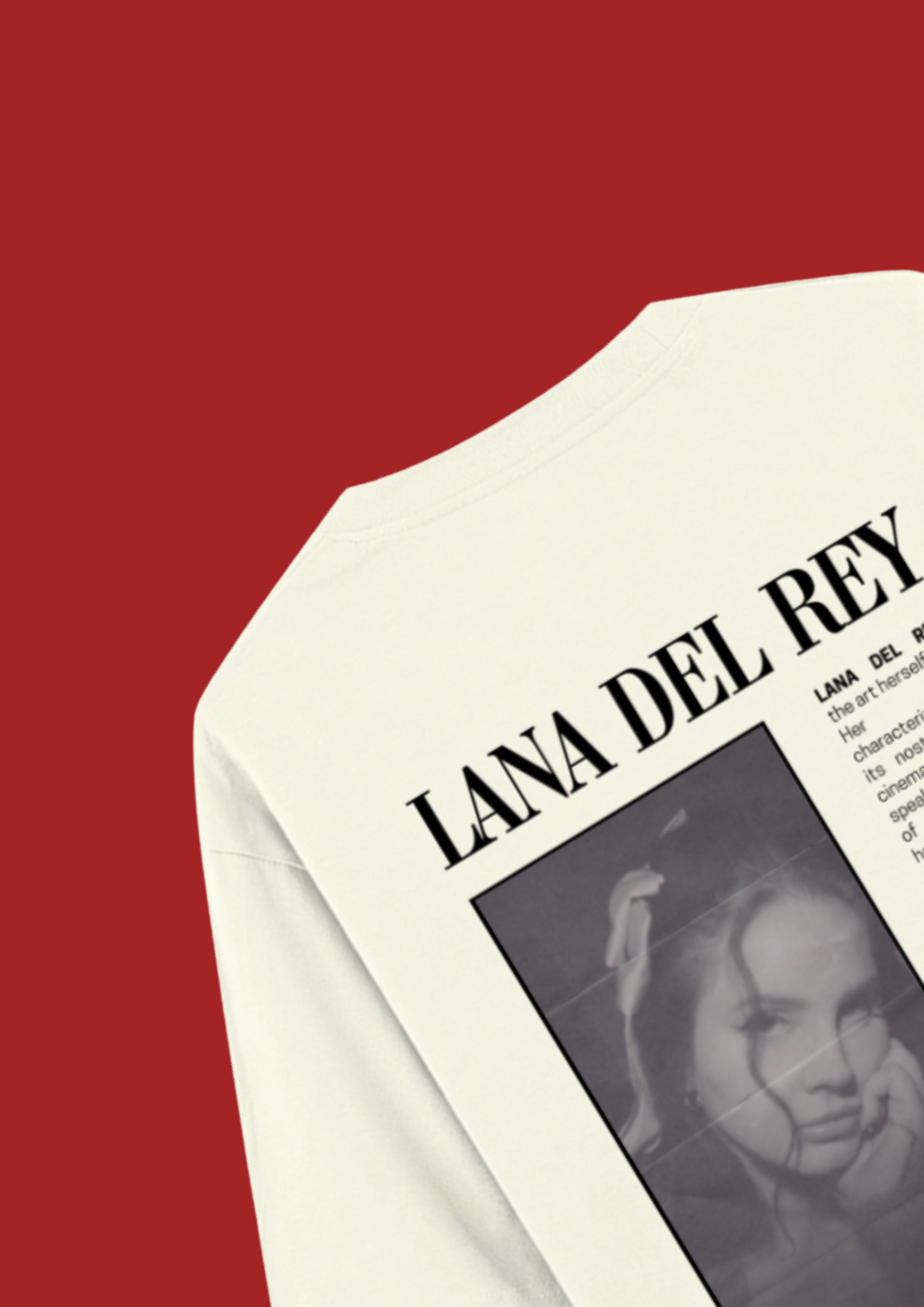LANA DEL REY OVERSIZED T-SHIRT