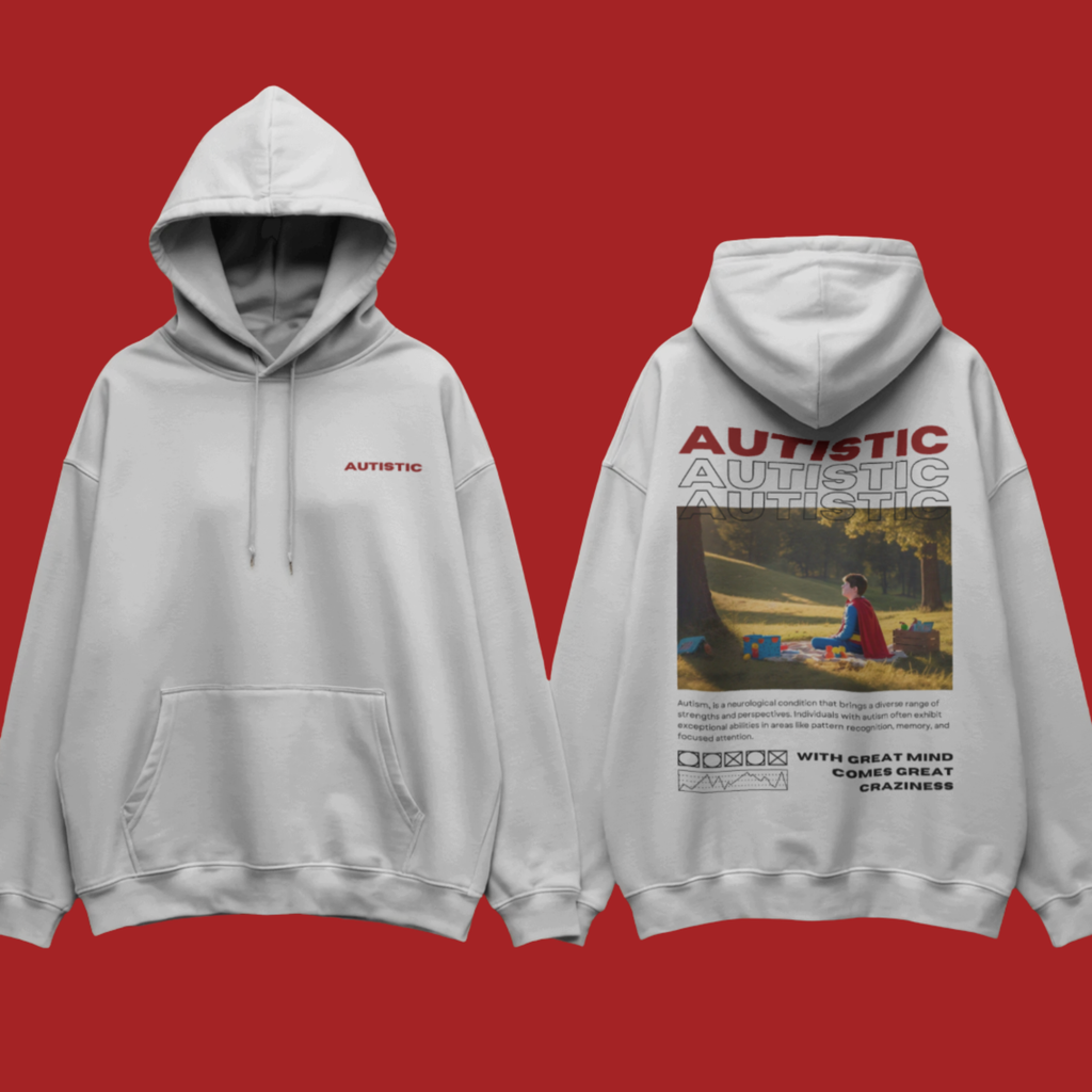 AUTISTIC Oversized Hoodie