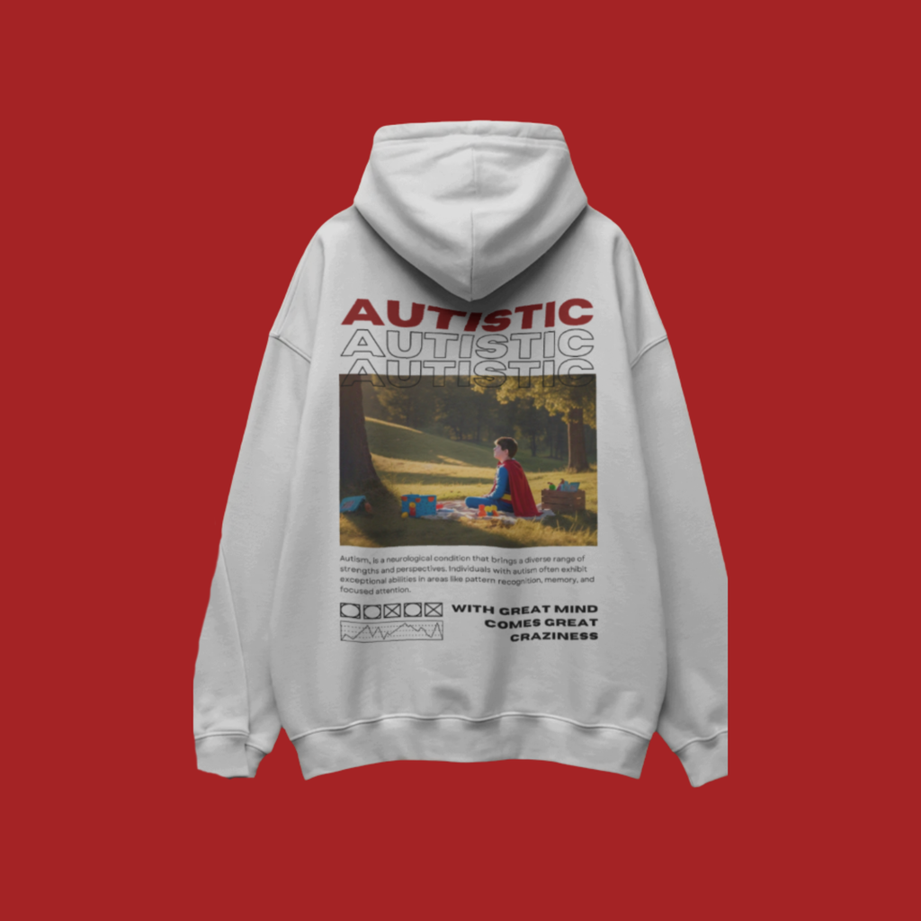 AUTISTIC Oversized Hoodie
