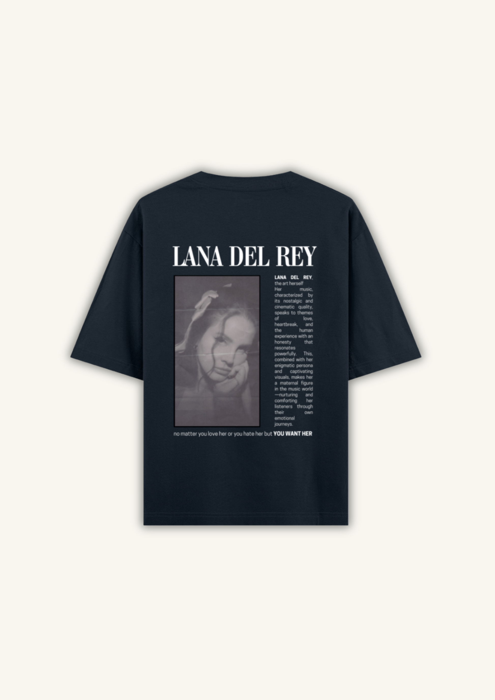 LANA DEL REY OVERSIZED T-SHIRT
